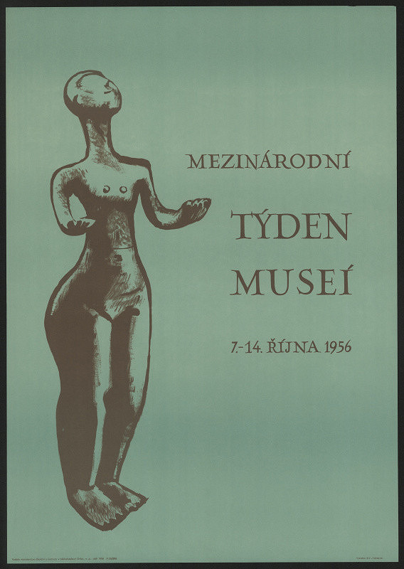 neznámý – Mezinárodní týden museí 7.-14. října 1956 