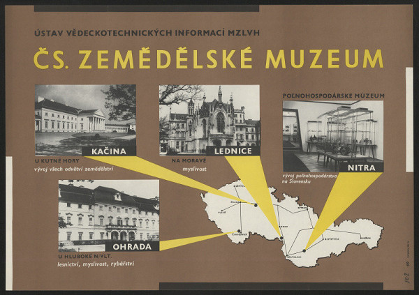 signatura J.E.Ž – Čs. zemědělské muzeum 