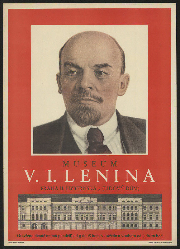 Jaroslav Kaiser – Museum V.I. Lenina, Praha 2, Lidový dům 