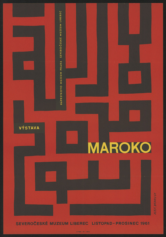 Alex Beran – Maroko, Severočeské muzeum Liberec 