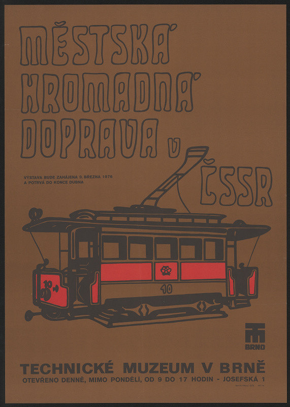 Jarmila Vrbová – Městská hromadná doprava v ČSSR, Technické muzeum v Brně 