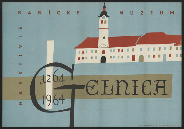 neznámý – Banícke múzeum Gelnica 1264-1964 