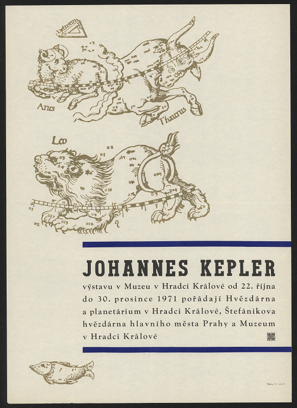 Václav Bláha – Johannes Kepler. Výstava v muzeu Hradec Králové 