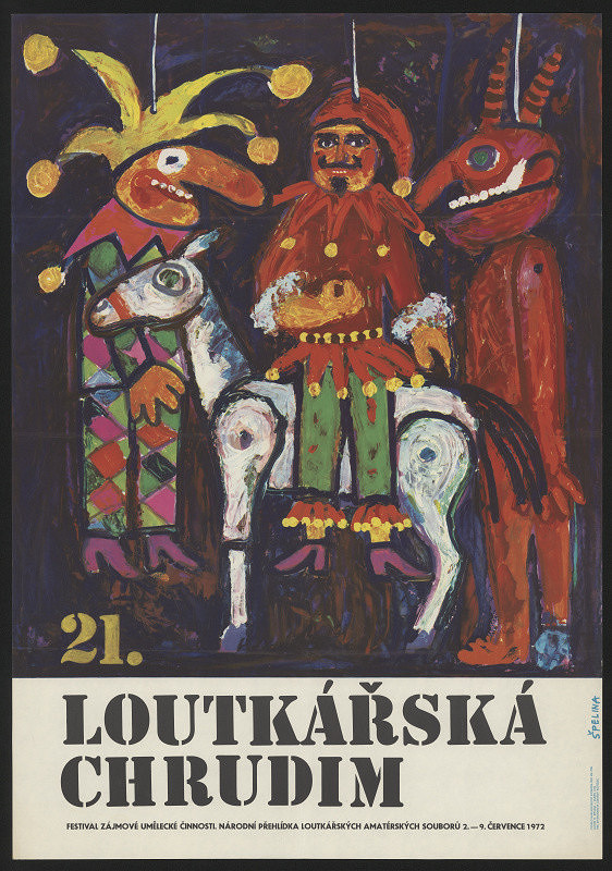 Osvald Špelina – XXI. loutkářská Chrudim 1972 
