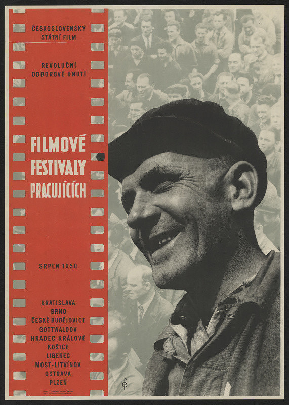 Eva Feiglová – Filmové festivaly pracujících, srpen1950 