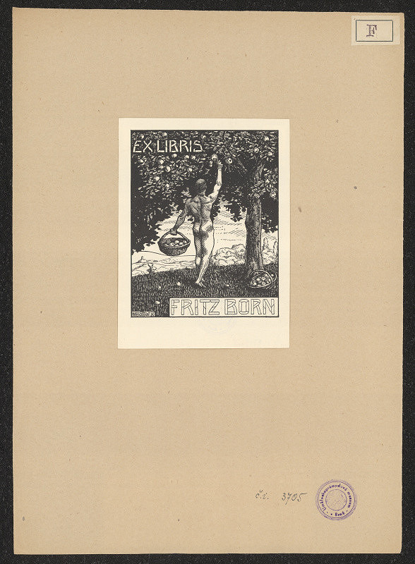 Hans Förster – Exlibris Fritz Born 