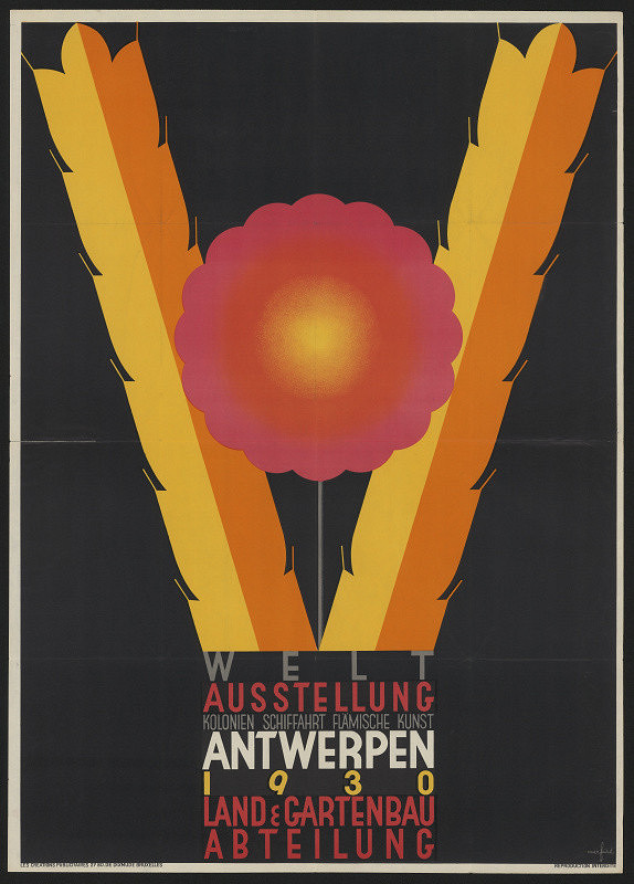 Leo Marfurt – Welt Ausstellung Kolonien Schiffahrt Antwerpen 1930, Land e. Gartenbau Abteilung 