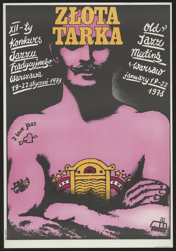 Rafal Olbinski – Zlota tarka. XII. konkurs Jazzu tradycyjnego Warszawa 1978 