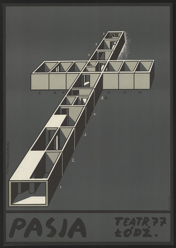Franciszek Starowieyski – Pasia, Teatr 77, Lodž 
