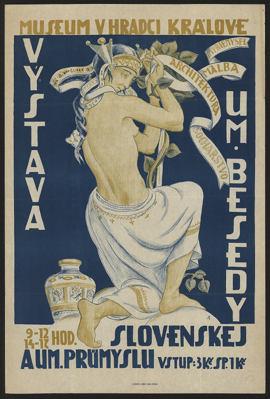 signatura J.Š. – Výstava Umeleckej besedy slovenskej a um. průmyslu. Museum Hradec Králové 