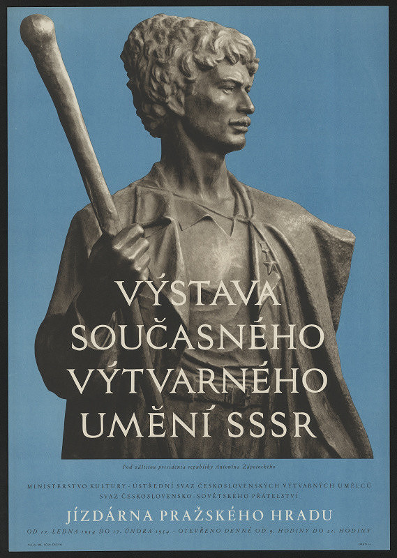 neznámý – Výstava současného výtvarného umění v SSSR. Jízdarna Pražského hradu 1954 