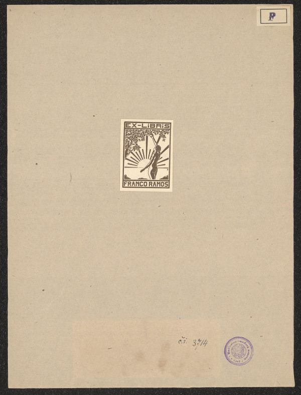 de Franco Ramos Izidro – Exlibris Franco Ramos 