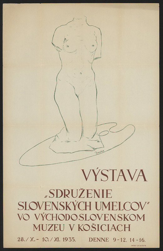 Anton Djuračka – Výstava Sdruženie slovenských umelcov, Východoslovenské múzeum v Košiciach 1935 