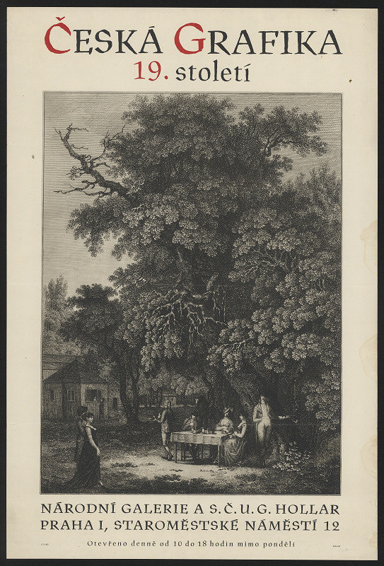 neznámý – Česká grafika 19. století. NG a SČUG Hollar Praha 