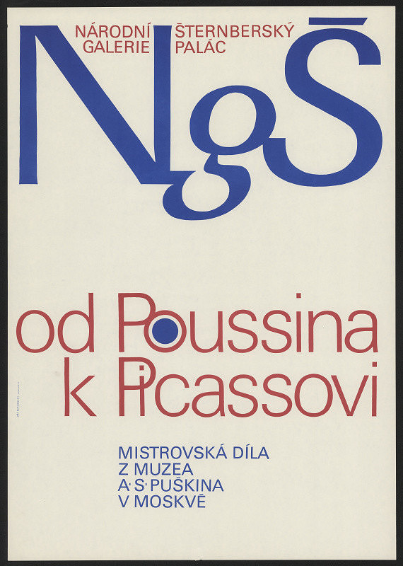 Jiří Rathouský – NgŠ, Od Poussina k Picassovi. Mistrovská díla z muzea A.S.Puškina v Moskvě. NG Šternberský palác 