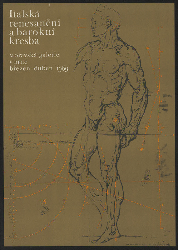 Jan Rajlich st. – Italská renesanční a barokní kresba, Moravská galerie v Brně, březen-duben 1969 