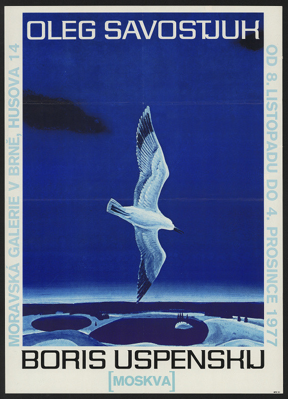 neznámý – Oleg Savostjuk, Boris Uspenskij (Moskva) Moravská galerie v Brně, ... 1977 