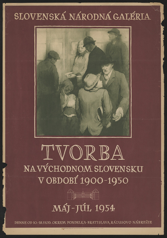 Anton (Antonín) Hollý – Tvorba na východnom Slovensku v období 1900-1950. SNG 1954 