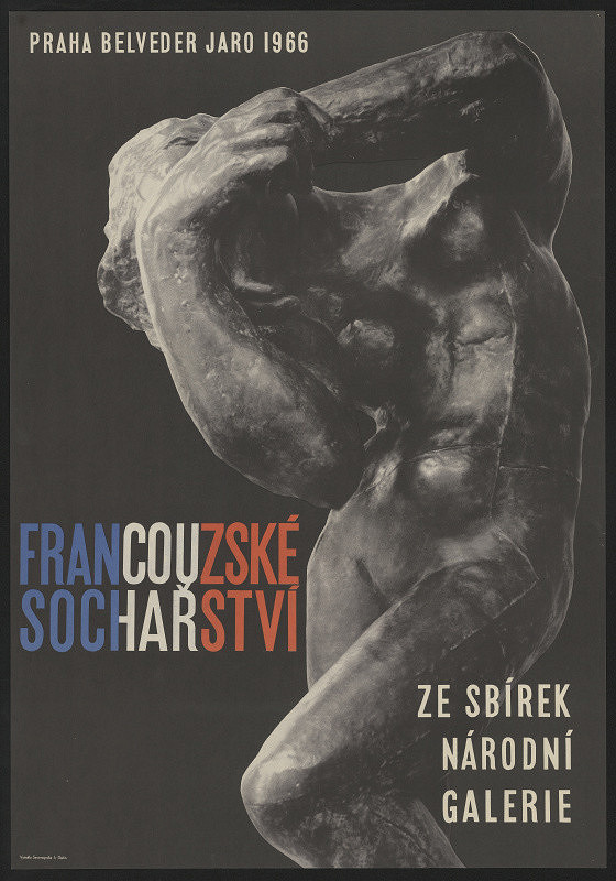 neznámý – Francouzské sochařství, Praha Belveder 1966 