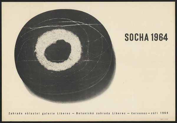 neznámý – Socha 1964, zahrada Oblastní galerie Liberec 