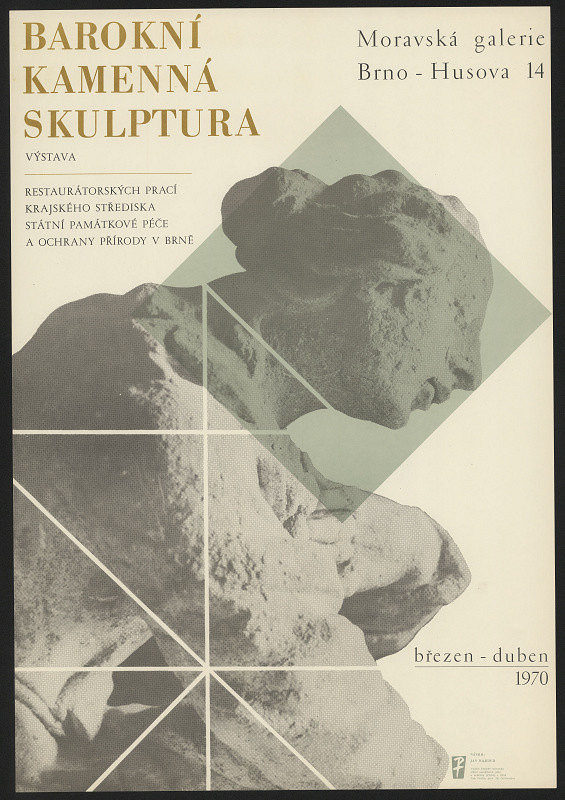 Jan Rajlich st. – Barokní kamenná skulptura, Moravská galerie 1970 