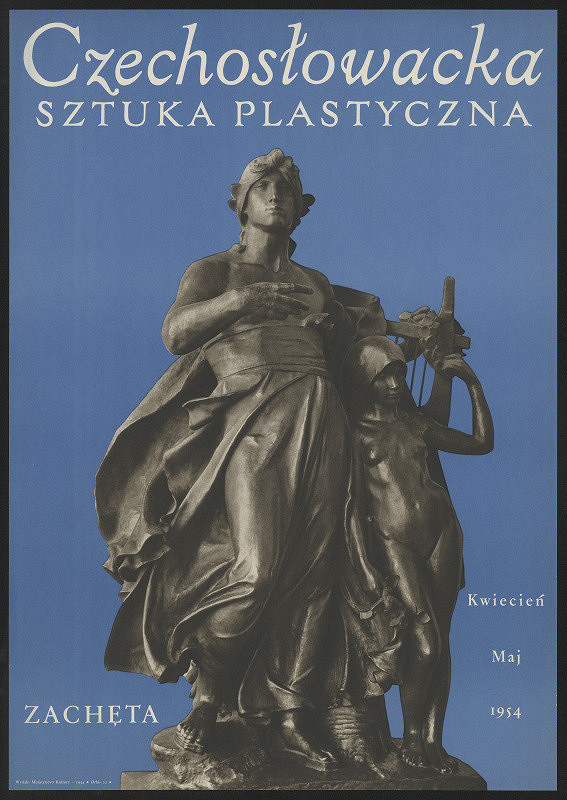 neznámý – Czechoslowacka sztuka plastyczna, Zacheta 1954 