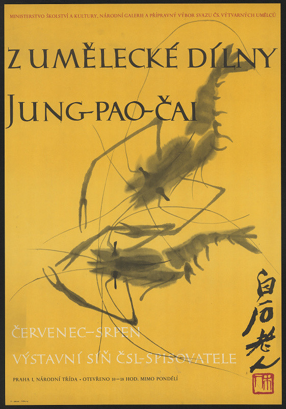 neznámý – Z umělecké dílny Jung-Pao-Čai, Výstavní síň Českoslov. spisovatel Praha 