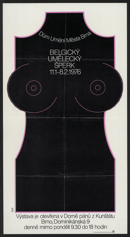 Michel Olyff – Belgický umělecký šperk ... 1976, DU Brno, Dům  p.z Kunštátu 