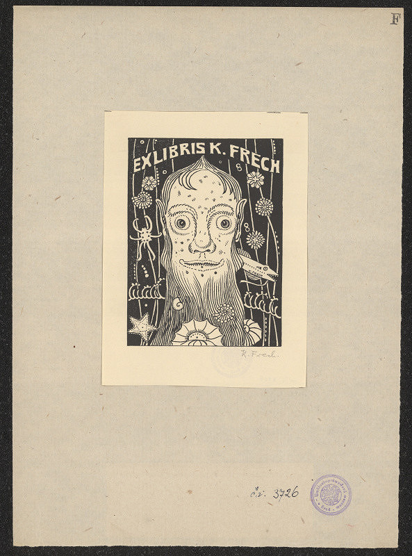 Karl Frech – Exlibris K. Frech 