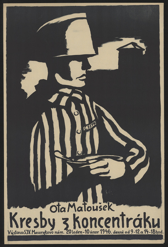 Otto (Ota) Matoušek – Ota Matoušek, Kresby z koncentárku, výstava S.J.V.  ...1946 