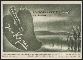 Otto (Ota) Matoušek – Souborná výstava 1957, Jan Kojan,Výstavní sály Vlastiv. musea a DU v Čes. Budějovicích 