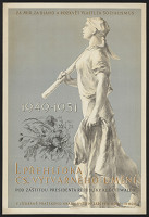 Anna Podzemná Suchardová – I. přehlídka čs. výtvarného umění, Jízdarna Pražského hradu 1951 