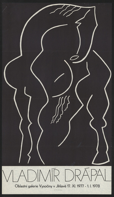 Vladimír Drápal – Vladimír Drápal, Obl. galerie Vysočiny v Jihlavě, 1977 