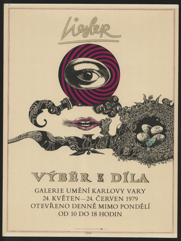 Josef Liesler – Liesler, výběr z díla 1979, Galerie umění Karlovy Vary 
