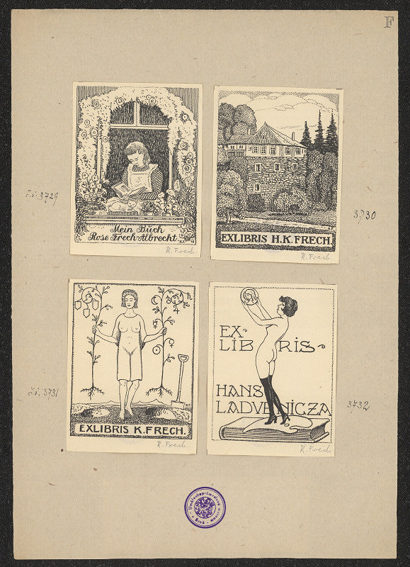 Karl Frech – Exlibris Hans Ladvenicza 