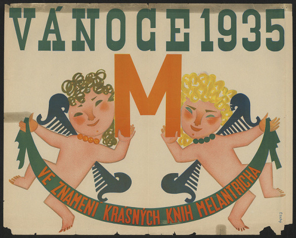 František Tichý – Vánoce 1935. Ve znamení krásných knih Melantrich 