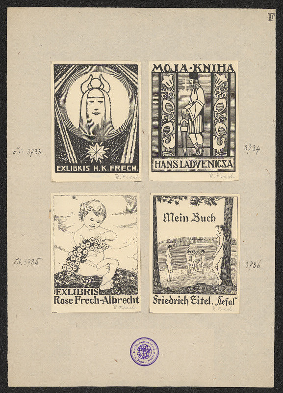Karl Frech – Exlibris Hans Ladvenica 
