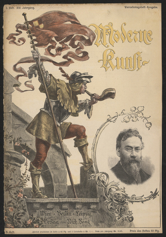 neznámý – Moderne Kunst, 5. Heft, XIV. Jahrgang, Berlin-Leipzig-Wien-Stuttgart 