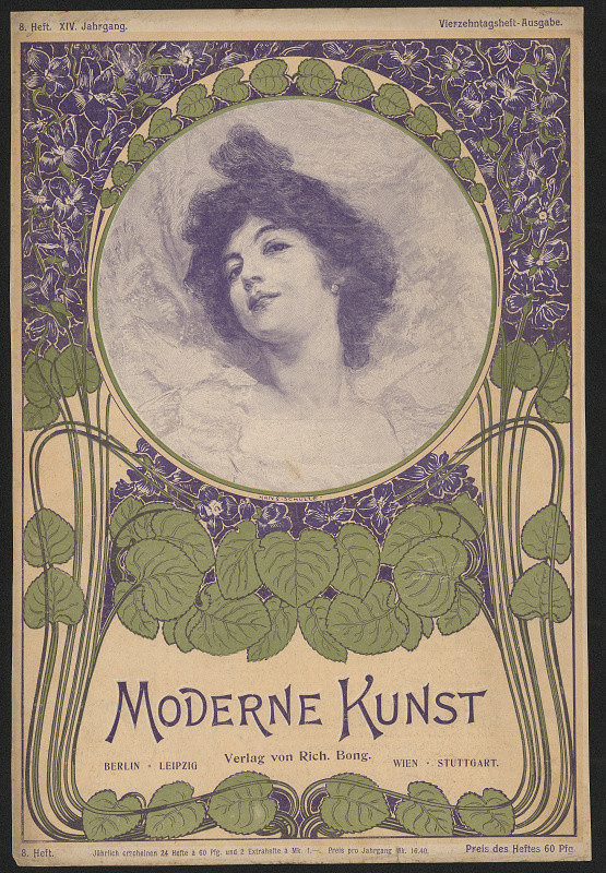 Hans Schulze – Moderne Kunst, 8. Heft, XIV. Jahrgang, Berlin-Leipzig-Wien-Stuttgart 