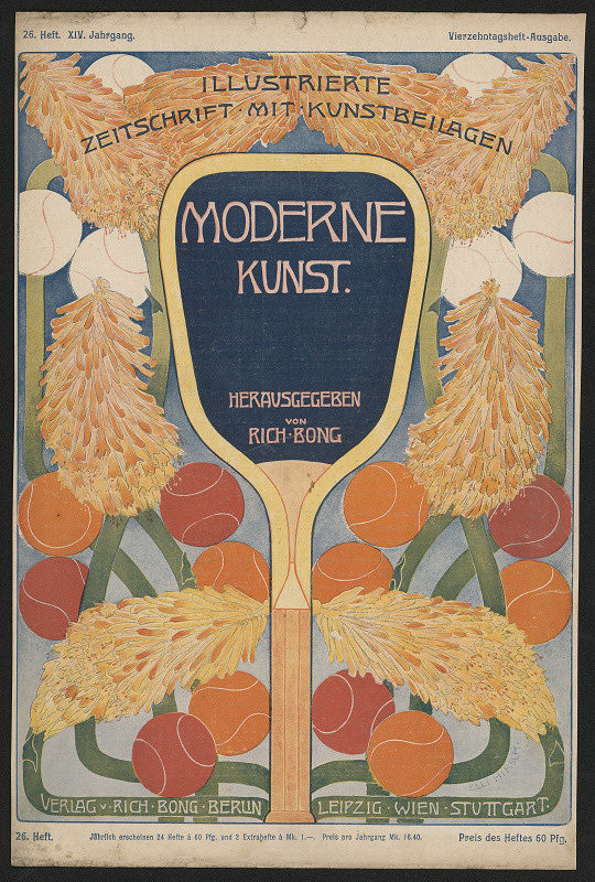Elli Hirsch – Moderne Kunst, 26. Heft, XIV. Jahrgang, Künstlerhaus Einweihung München 1900 