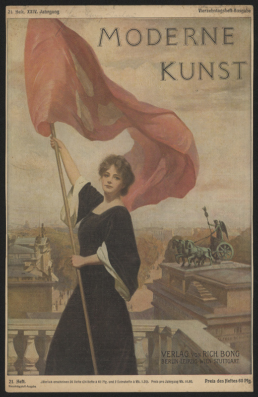 Alfred Schwarz – Moderne Kunst, 21. Heft, XXIV. Jahrgang, Künstlerhaus Einweihung München 1900 