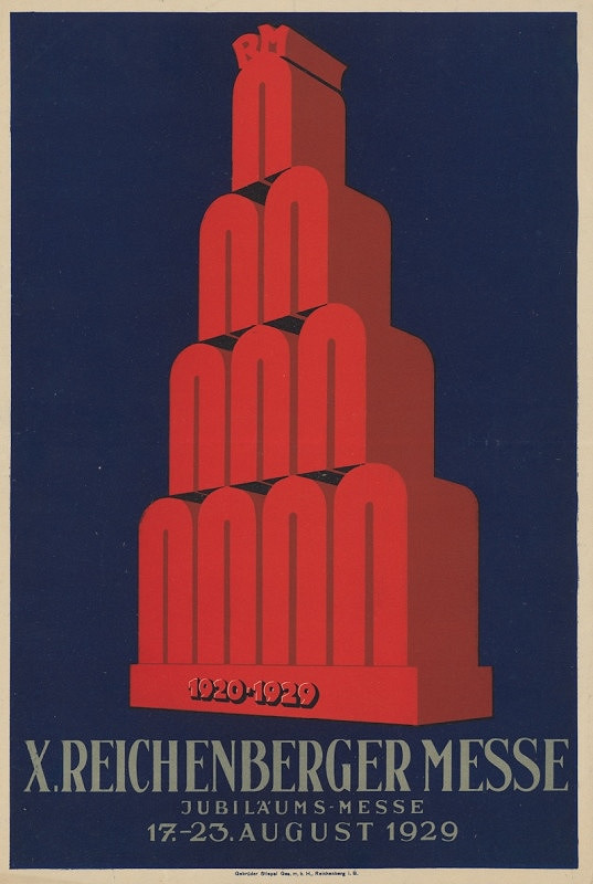 neznámý – X. Reichenberger Messe- Jubiläums Messe ... 1929 