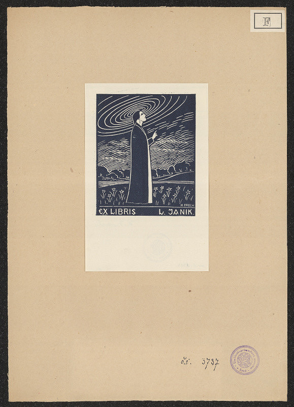 Karl Frech – Exlibris L. Janík 