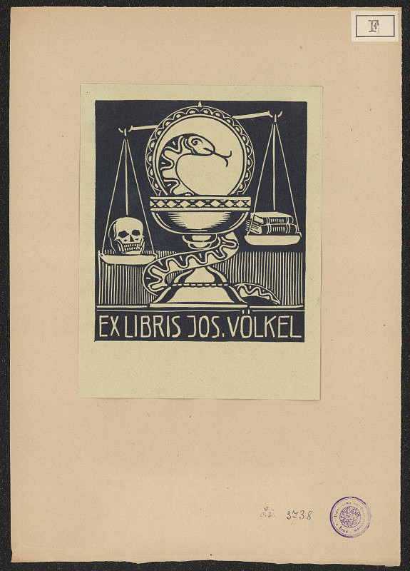 Karl Frech – Exlibris Jos. Völkel 