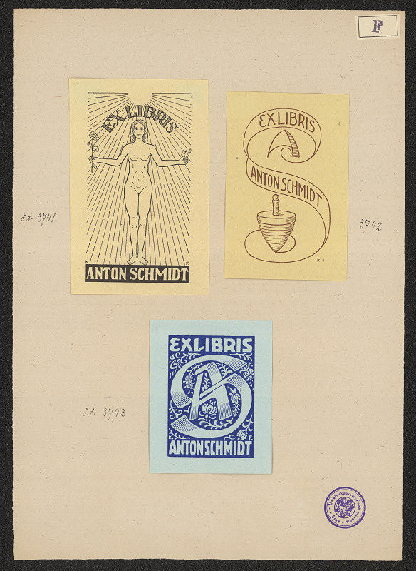 Karl Frech – Exlibris Anton Schmidt 