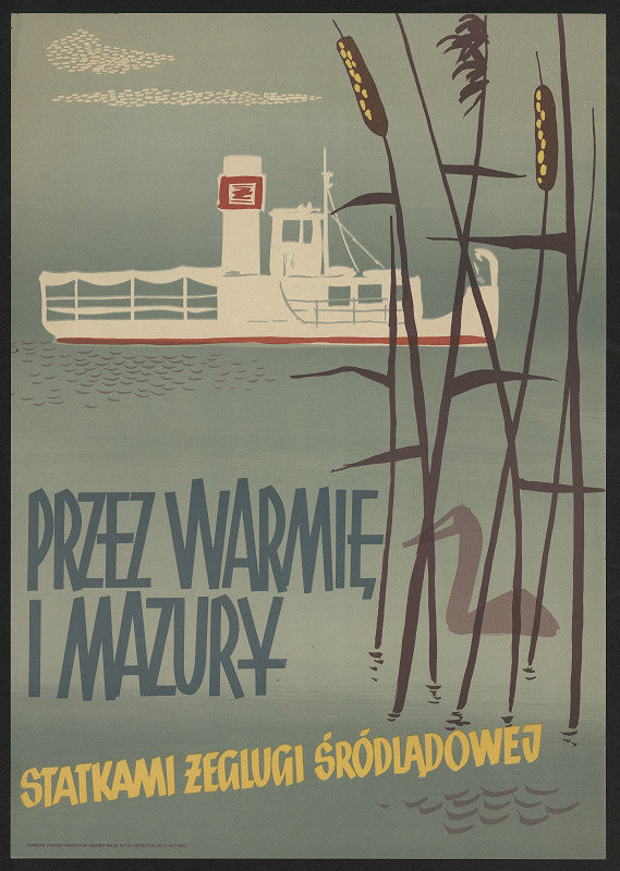 neznámý – Przez Warmie i Mazury. Statkami zeglugi srodladowej 