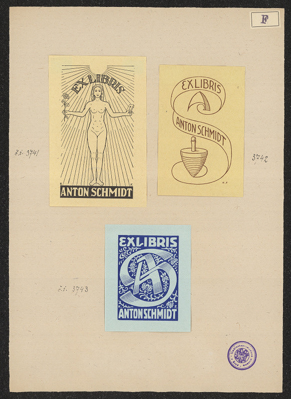 Karl Frech – Exlibris Anton Schmidt 
