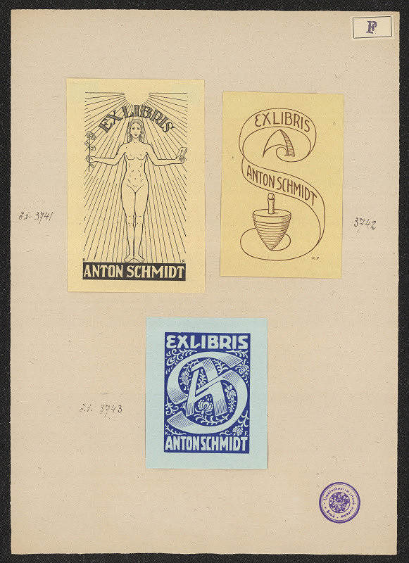 Karl Frech – Exlibris Anton Schmidt 