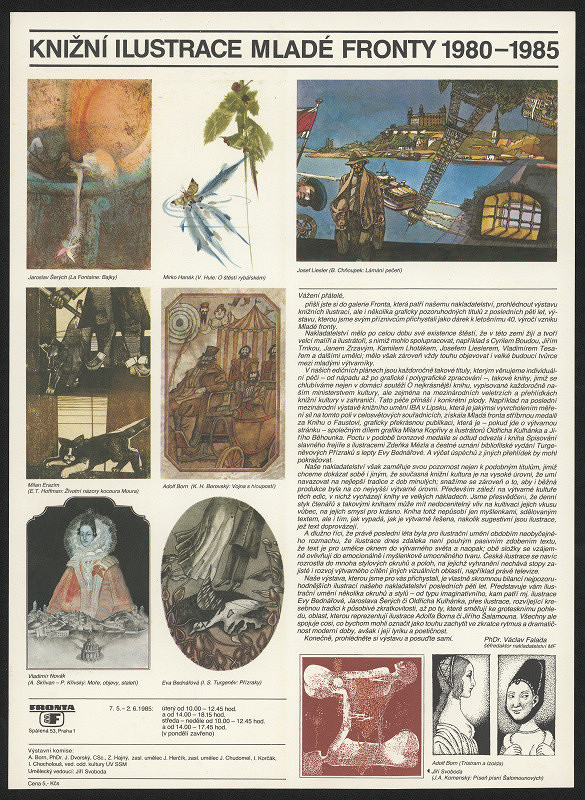 neznámý – Knižní ilustrace Mladé fronty 1980-1985 