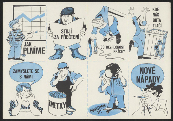 neznámý – Jak plníme. Stojí za přečtení. Co bezpečnost práce? Kde nás bota tlačí 